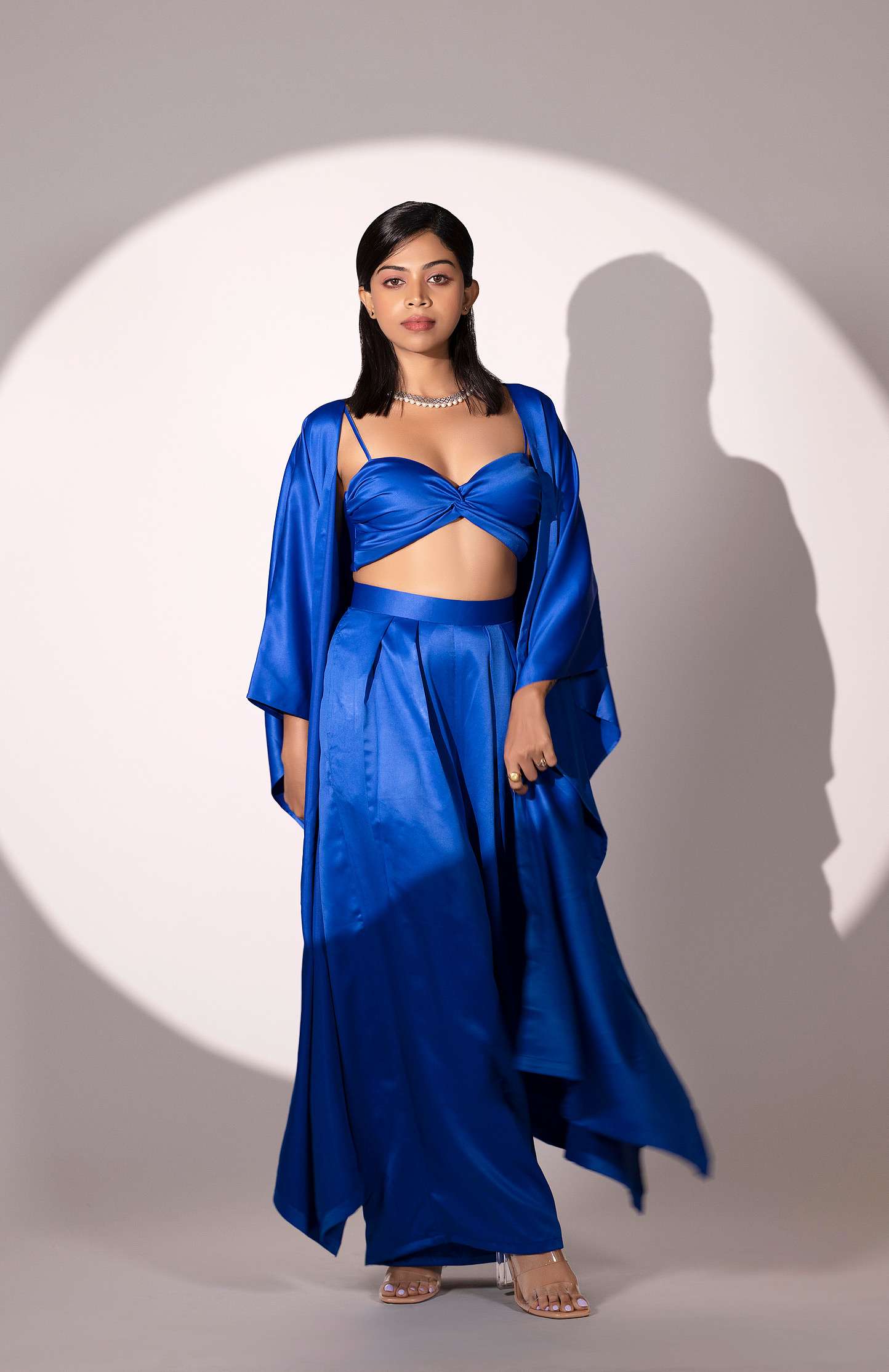 Royally Refined Co-ord Set - Royal Blue